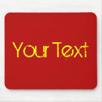 NUR FARBE / rot + Ihr Text