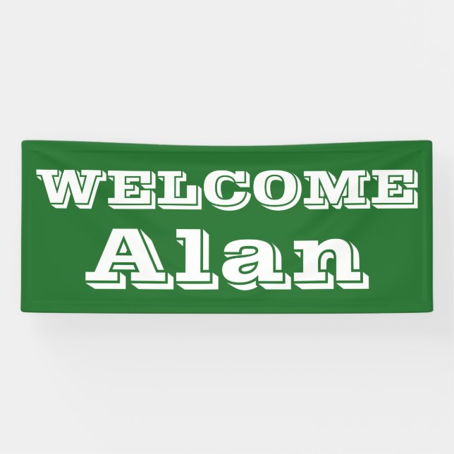 Nur Farbe & Worte + Ihre Ideen Banner (Horizontal)