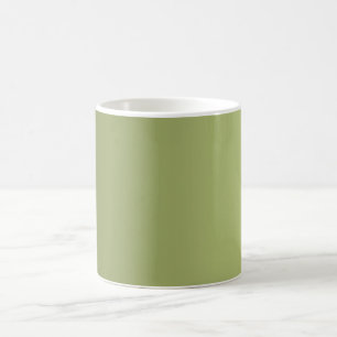 NUR FARBEN - olivgrün Kaffeetasse