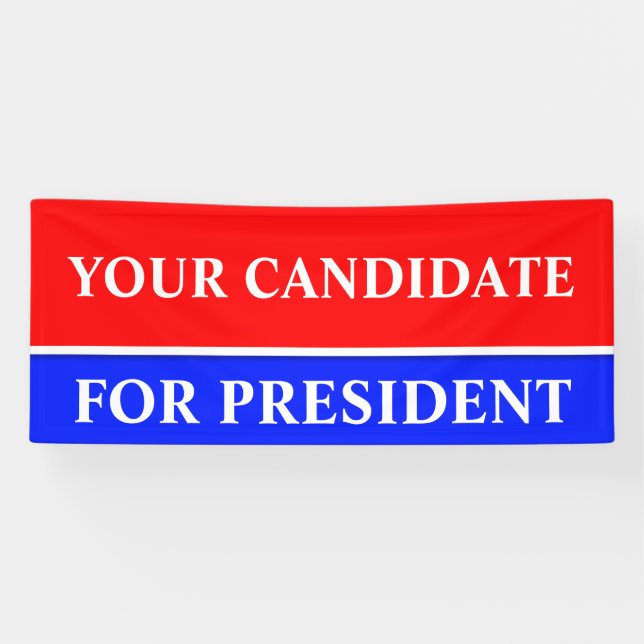 Nur Farbfeuer rot und Streifen + Ihre Idee Banner (Horizontal)