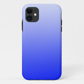NUR FARBgradienten - königsblau iPhone 11 Hülle