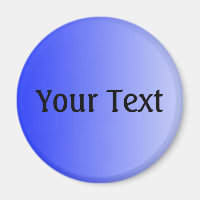 NUR FARBgradienten königsblau + Ihr Text