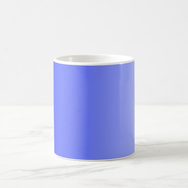 NUR FARBgradienten - königsblau Tasse (Mittel)