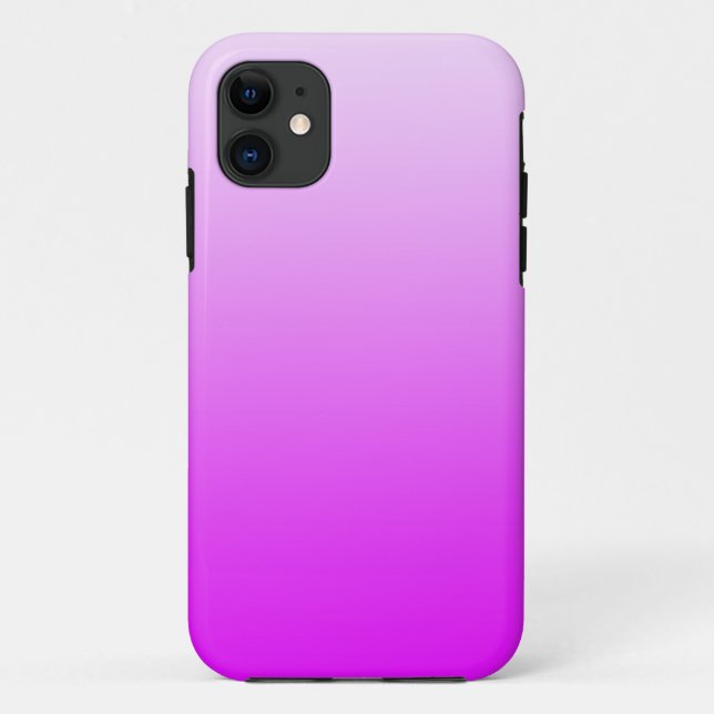 NUR FARBgradienten - Neonrosa Case-Mate iPhone Hülle (Rückseite)