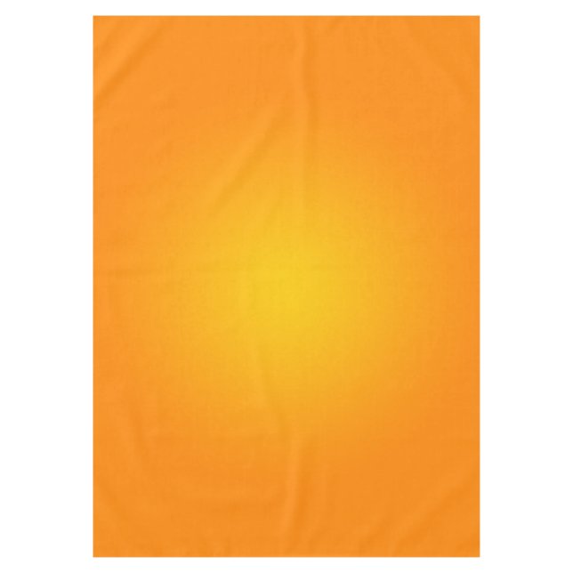 NUR FARBgradienten orange gelb + Ihre Ideen Tischdecke (Vorderseite)