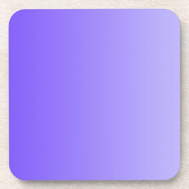 NUR FARBgradienten - violett Getränkeuntersetzer (Vorderseite)
