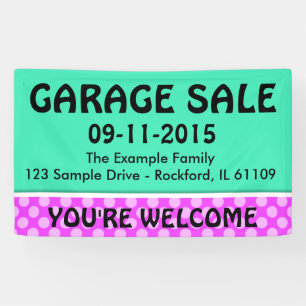 Nur Farbminze grün & Streifen + Ihre Idee Banner