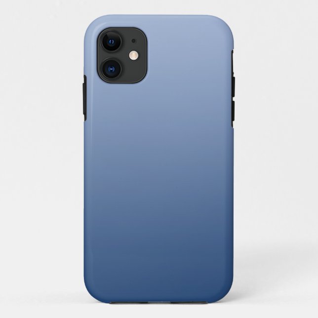 NUR FARBsteigungen - Blau Case-Mate iPhone Hülle (Rückseite)