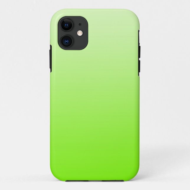 NUR FARBsteigungen - Neongrün Case-Mate iPhone Hülle (Rückseite)