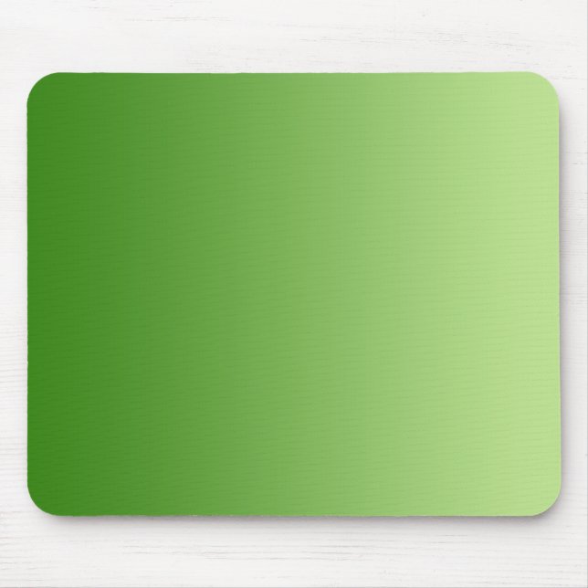 NUR FARBVERLAUFE - grün Mousepad (Vorne)