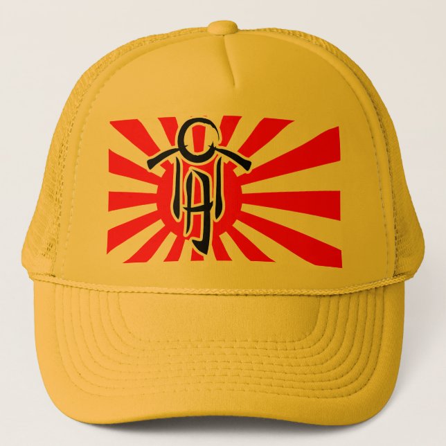 Nur Fernlastfahrer-Hut-Logo Truckerkappe (Vorderseite)