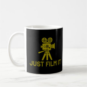 Nur Film, Vintage Kamera Kaffeetasse