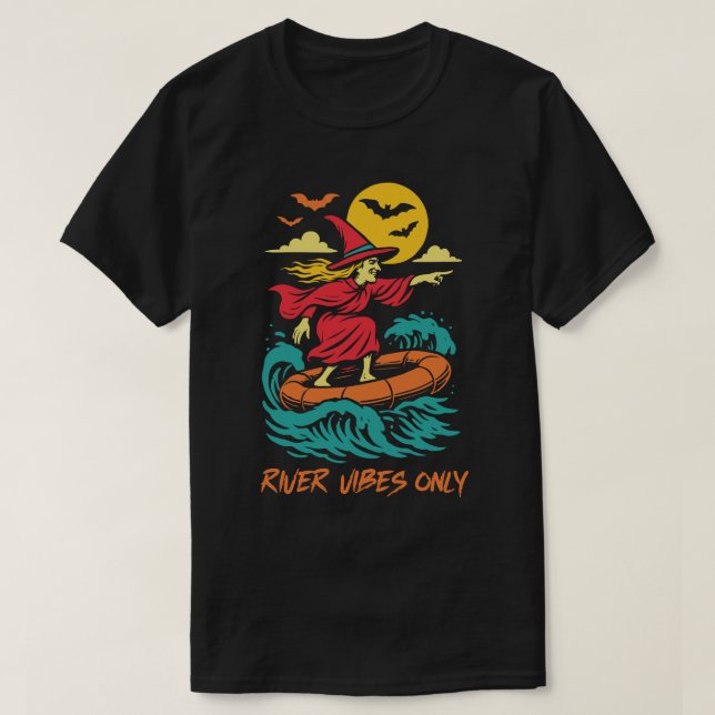 Nur Fluss-Vibes T-Shirt (Design vorne)