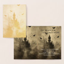 Nur Foil Card Vibes - Halloween Card"