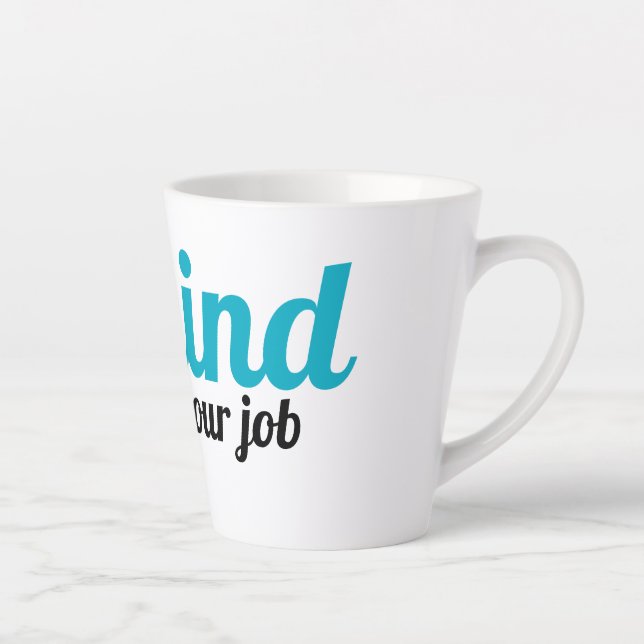 Nur Freundlichkeit ist wichtig für Tasse (Rechts)