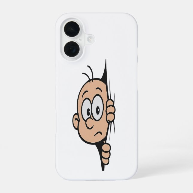 Nur Funny Vibes - iPhone 16 Fall Hülle (Rückseite)