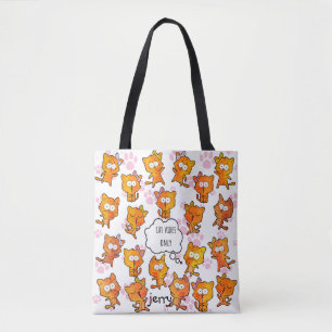 Nur für Cat Vibes Niedliches Design mit Namensopti