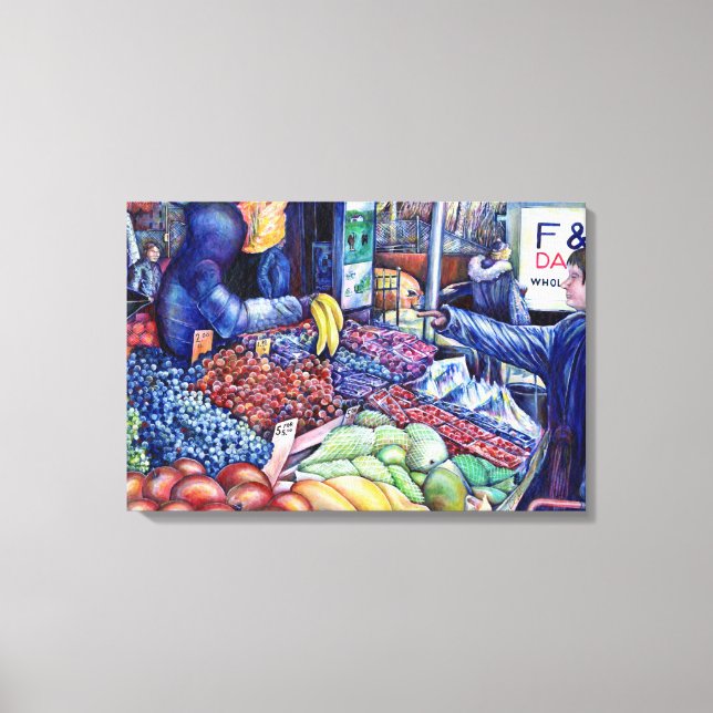 Nur für den geistigen Verbrauch Leinwanddruck (Vorderseite)