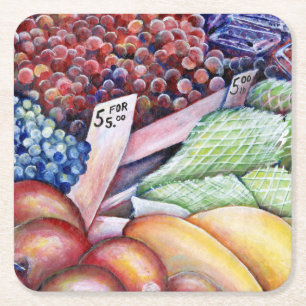 Nur für den geistigen Verbrauch Rechteckiger Pappuntersetzer