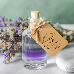 Nur für dich Lavendel-Herzen-Kranz Permastempel