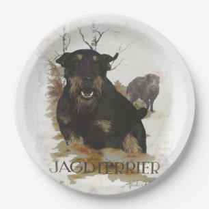 Nur für echte Jäger-Teller Pappteller