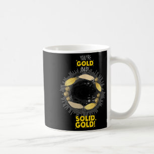 Nur für eine glänzende Frau, die einfach Gold graf Kaffeetasse