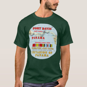 Nur für Ft Davis CZ w Karte mit Svc Ribbons T-Shirt