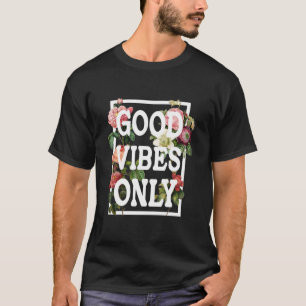 Nur für gute Tiere, Liebe Blume Retro T- T-Shirt