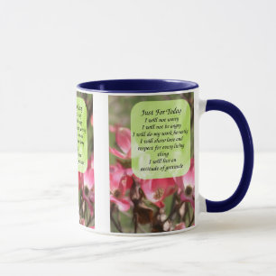 Nur für heute Dogwood floral Inspiration Tasse
