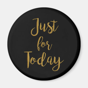 Nur für heute Gold OM NA 12 Stufen Erholung Magnet