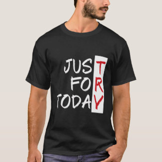 Nur für heute verschiedene Verbesserungen und Verb T-Shirt