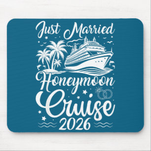 Nur für Hochzeitskreuzfahrt passende verheiratete Mousepad