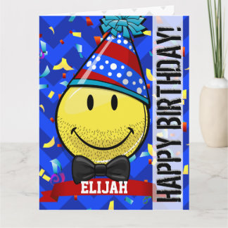 Nur für ihn! Gigant Smile Custom Big Birthday Card Karte