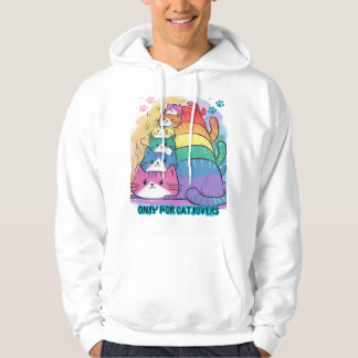 Nur für Katzenliebhaber Design Pullover Hoodie