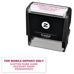 Nur für mobile Karo-Depots Permastempel