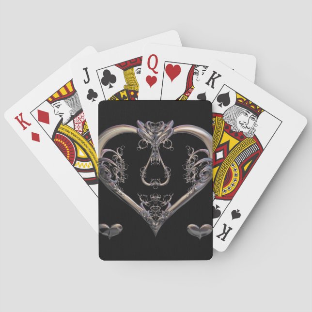 Nur für Sie Classic Playing Cards Spielkarten (Rückseite)