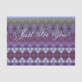 Nur für Sie elegant gestaltetes Gewebepapier Seidenpapier