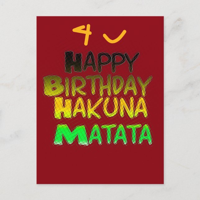 Nur für Sie Horizontale Vorlage verschieben Postkarte (Vorderseite)