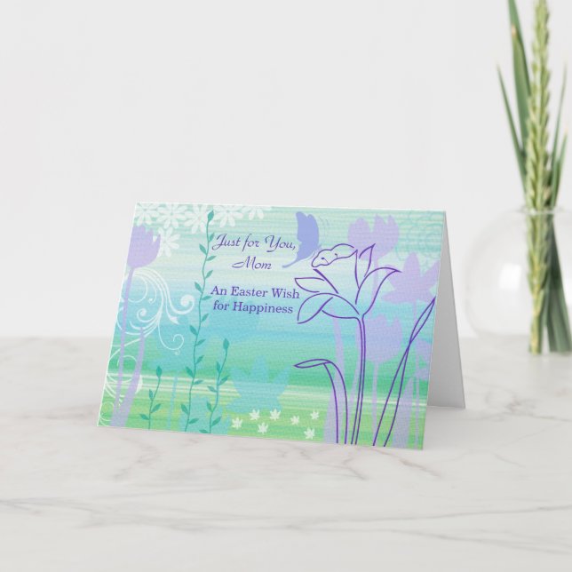 Nur für Sie Mama Osterkarte Feiertagskarte (Vorderseite)