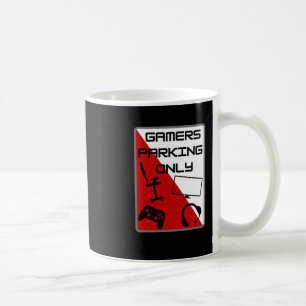 Nur Gamer-Parkplatz 1 Kaffeetasse
