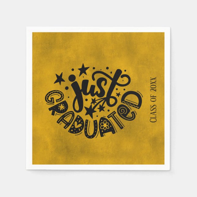 Nur gelb abgestuft serviette (Vorderseite)