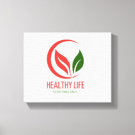 Nur gesunde Lebensräume Leinwanddruck