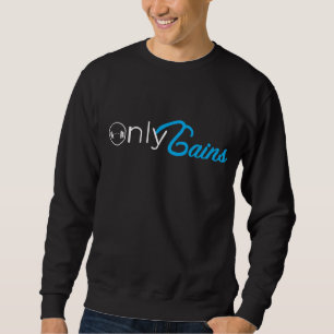 Nur Gewinne, keine Fans Gym lustiges Heben Workout Sweatshirt