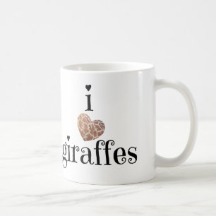 Nur Giraffen-Liebhaber! Giraffen des Herzens I Kaffeetasse