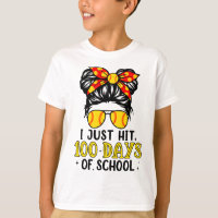 Nur glücklich 100 Tage der Schule Softball Messy B