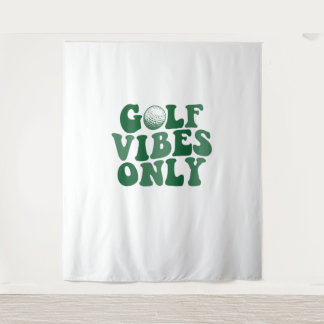 Nur Golf Vibes, Golf Lover Wandteppich