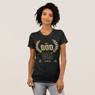 Nur Gott kann mich als Bibel für Frauen beurteilen T-Shirt