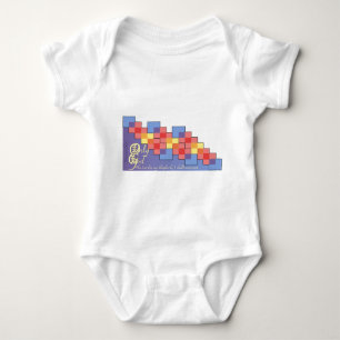 "Nur Gott" von Jessarchie Baby Strampler