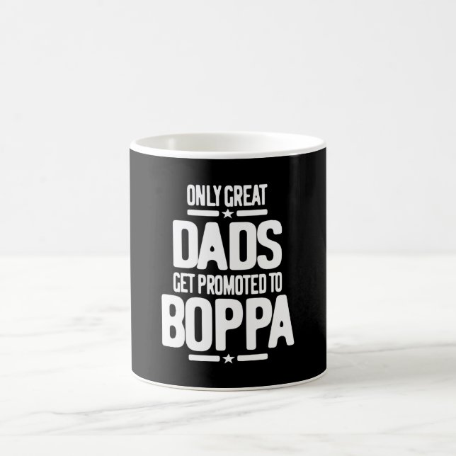 Nur große Vater werden nach Boppa befördert Kaffeetasse (Mittel)
