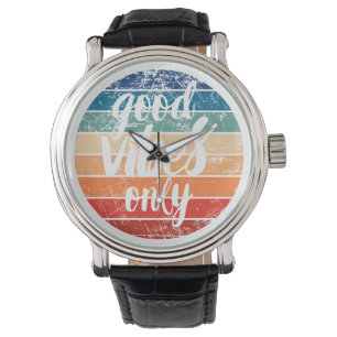 Nur gute Vibes Armbanduhr